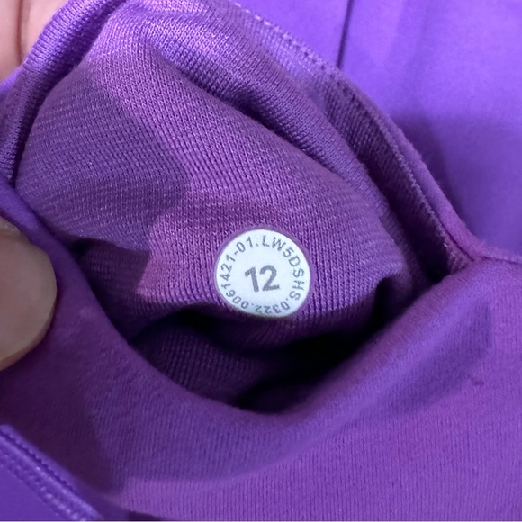 25” Align Pant with Pockets, Moonlit Magenta, Size 12, Single-lined, no pilling! - Picture 5 of 6